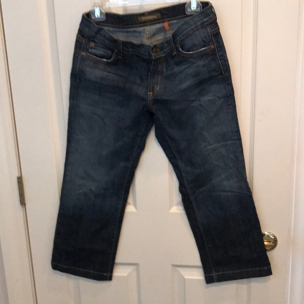 David Kahn “cropped jeans”